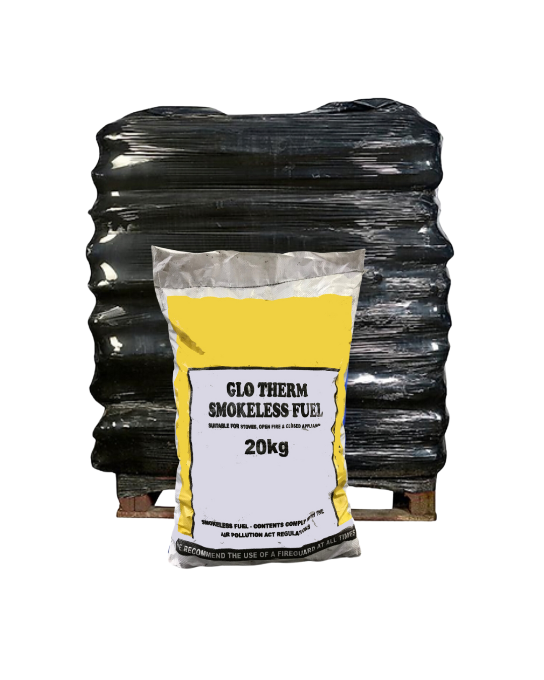 Glo Therm Smokeless Coal (1 Tonne) 50 x 20kg Bags