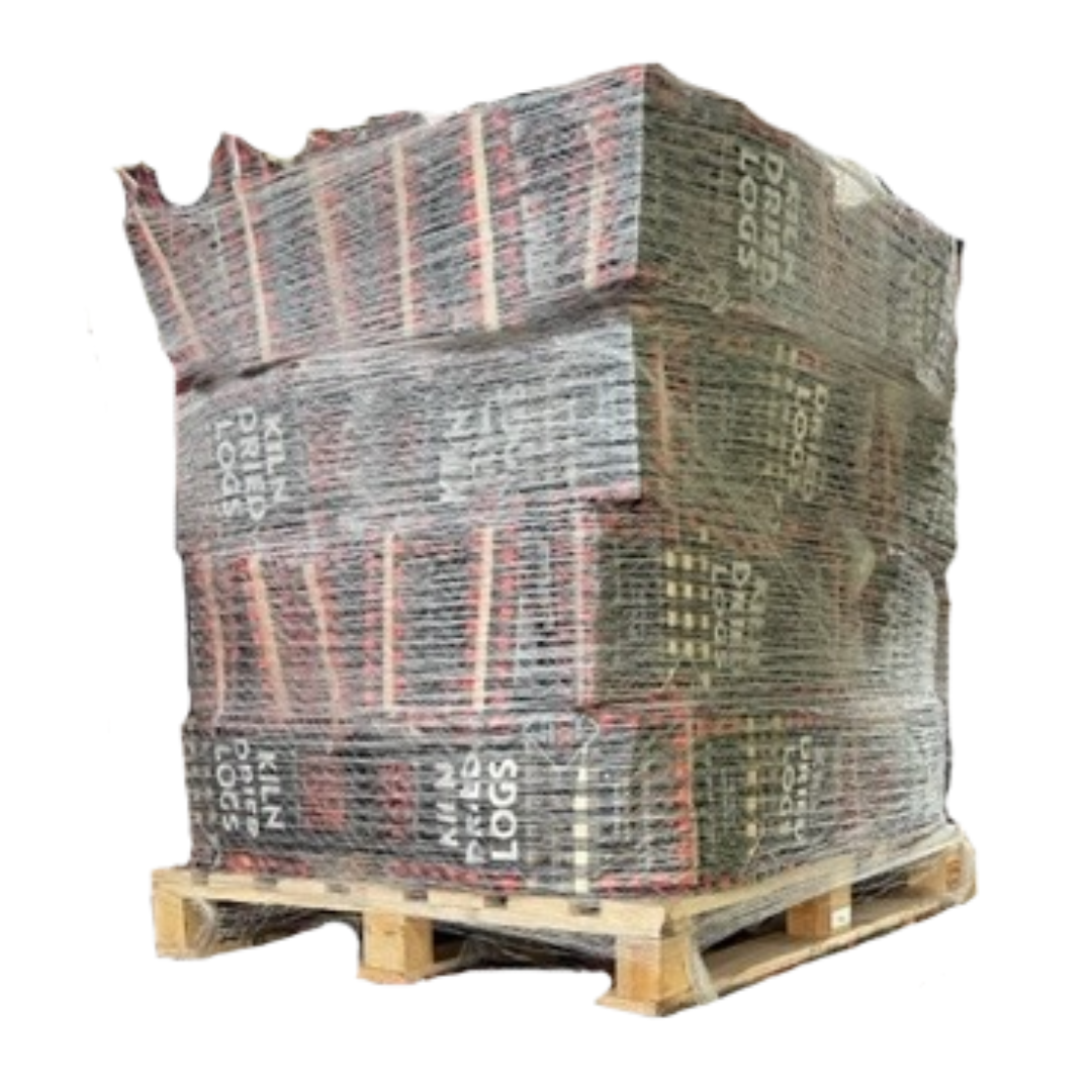 Kiln Dried Logs(128 bags per pallet)