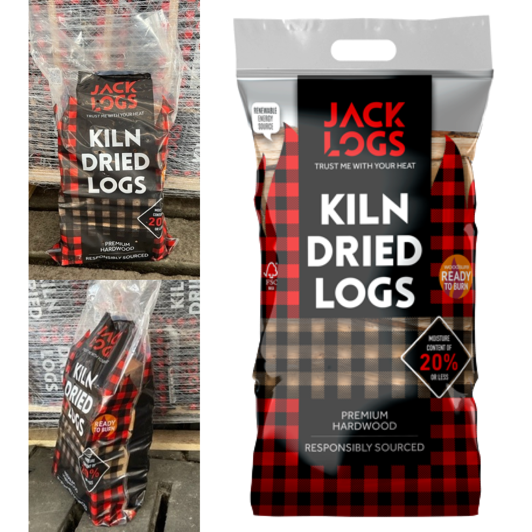 Kiln Dried Logs(128 bags per pallet)