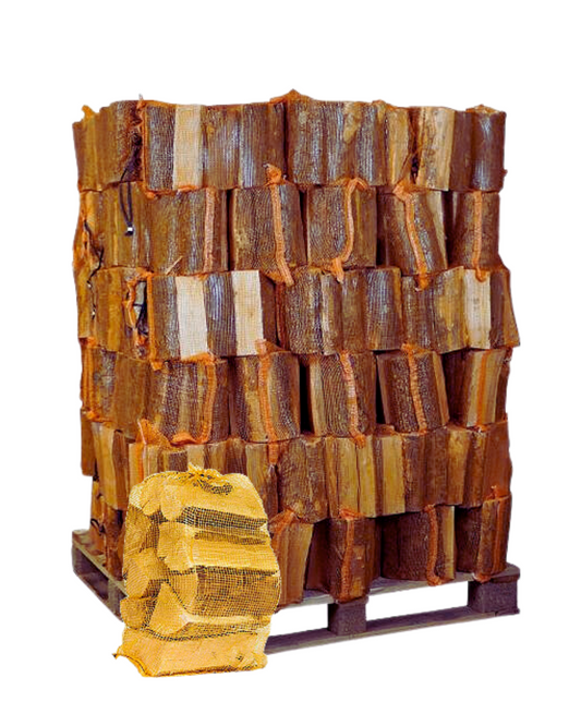 Birch Hardwood Logs Net Bags (112 per pallet)
